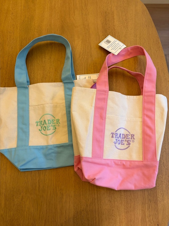 Trader Joe'S Handbags - Trader Joe’s Mini Tote- Pack of 2